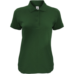 Vêtements Femme Polos manches courtes zeer tevreden over dit t-shirt Safran Vert bouteille