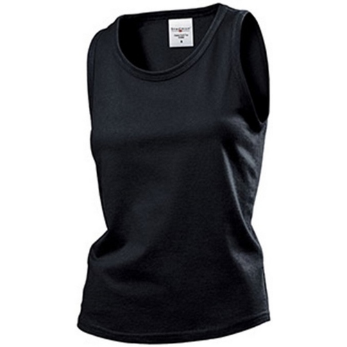 Vêtements Femme Débardeurs / T-shirts sans manche Stedman AB281 Noir