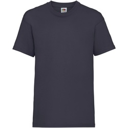 Vêtements Enfant T-shirts manches courtes Fruit Of The Loom 61033 Bleu marine profond