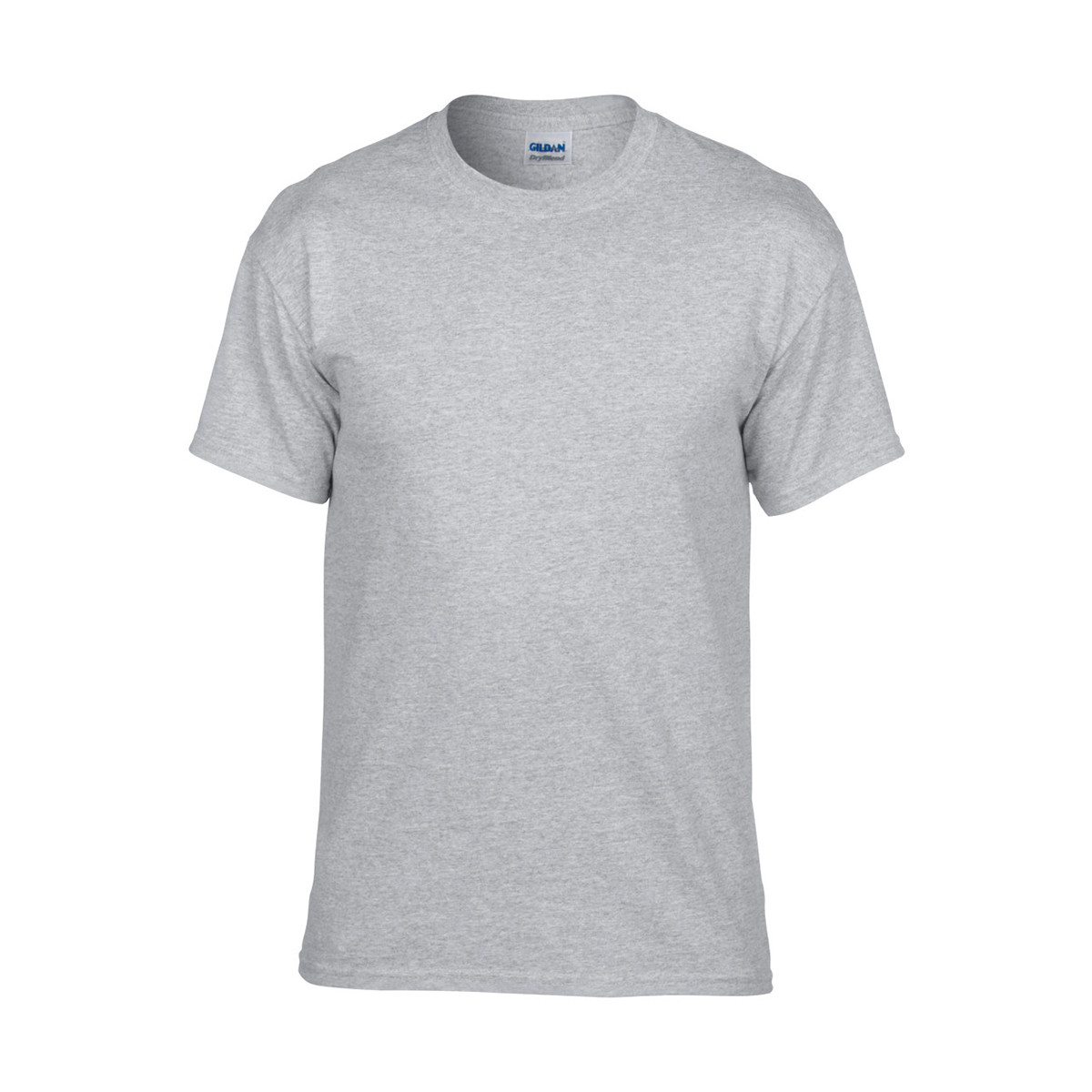 Vêtements T-shirts manches courtes Gildan DryBlend Gris