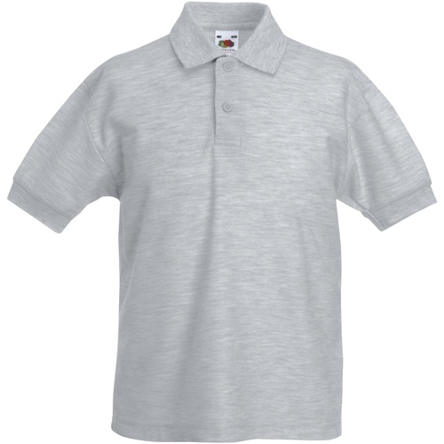 Vêtements Enfant T-shirts branding & Polos Fruit Of The Loom 63417 Gris