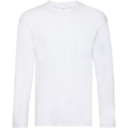 Vêtements Homme T-shirts and manches longues Fruit Of The Loom Original Blanc