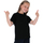 Vêtements Enfant T-shirts manches courtes Jerzees Schoolgear ZT180B Noir