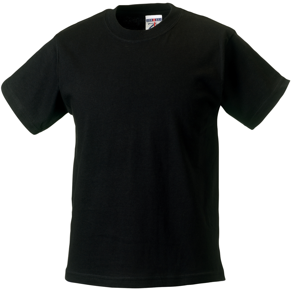 Vêtements Enfant T-shirts manches courtes Jerzees Schoolgear ZT180B Noir