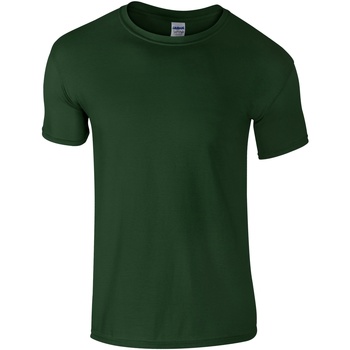 Vêtements Homme Flute Sleeve Tie Detail Shirt Gildan Softstyle Vert