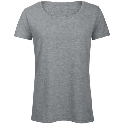 Vêtements Femme T-shirts manches longues Tops / Blouses TW056 Gris