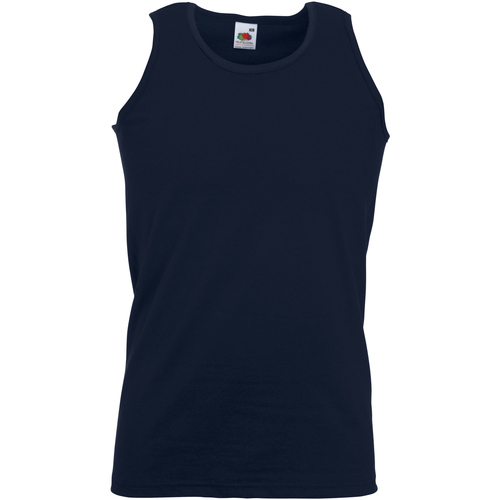 Vêtements Homme Débardeurs / T-shirts Sportswear sans manche Fruit Of The Loom 61098 Bleu