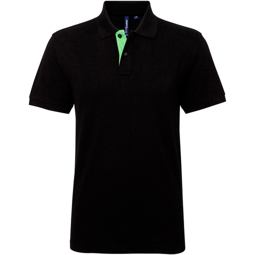 Vêtements Homme T-shirts & Polos en 4 jours garantis AQ012 Noir