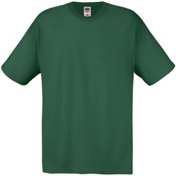 Vêtements Femme T-shirts manches courtes Fruit Of The Loom 61082 Vert bouteille