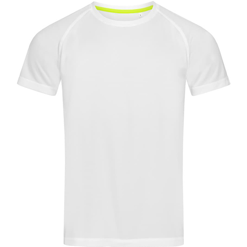 Vêtements Homme T-shirts manches courtes Stedman AB343 Blanc