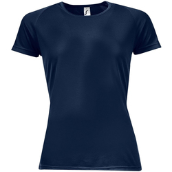 Vêtements Femme T-shirts manches courtes Sols Sporty Bleu marine
