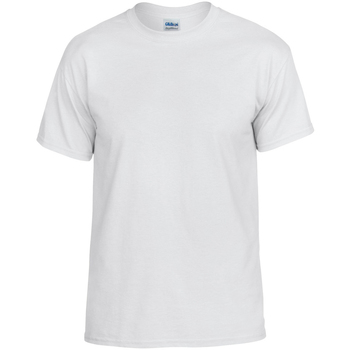 Vêtements T-shirts manches courtes Gildan DryBlend Blanc