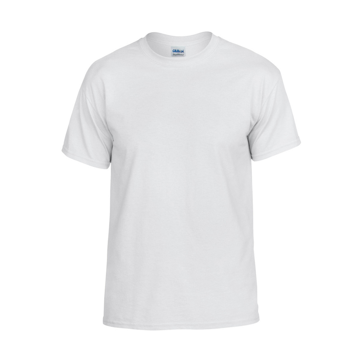 Vêtements T-shirts manches courtes Gildan DryBlend Blanc