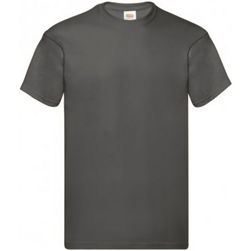 Vêtements Homme T-shirts manches courtes Fruit Of The Loom SS12 Gris
