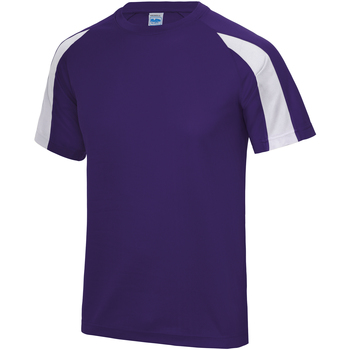 Vêtements Homme T-shirts manches longues Just Cool JC003 Violet