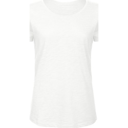Vêtements Femme T-shirts chill manches longues B And C TW047 Blanc