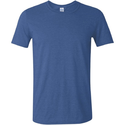 Vêtements Homme T-shirts dolces courtes Gildan Soft-Style Bleu
