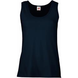 Vêtements Femme Débardeurs / T-shirts sans manche Fruit Of The Loom 61376 Bleu