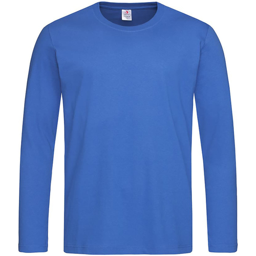 Vêtements Homme T-shirts Hilfiger manches longues Stedman AB277 Bleu