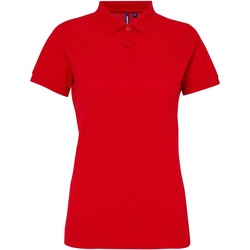 Vêtements Femme Polos manches courtes Asquith & Fox AQ025 Rouge vif
