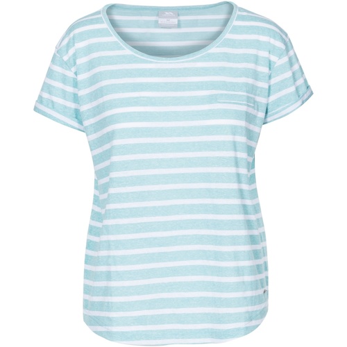 Vêtements Femme T-shirt Athletic Katakana Trespass Fleet Bleu