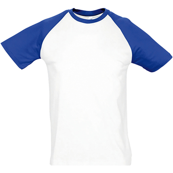 Vêtements Homme T-shirts manches courtes Sols 11190 Blanc