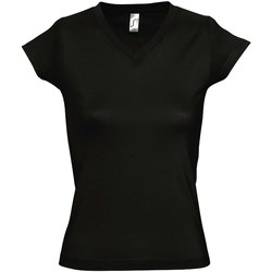 Vêtements Femme T-shirts manches courtes Sols Moon Noir