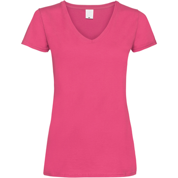 Vêtements Femme T-shirts manches courtes Universal Textiles Value Rouge
