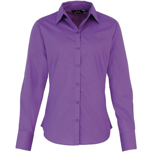 Vêtements Femme Chemises / Chemisiers Premier PR300 Violet