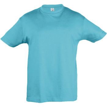 Vêtements Enfant T-shirts manches courtes Sols 11970 Bleu clair
