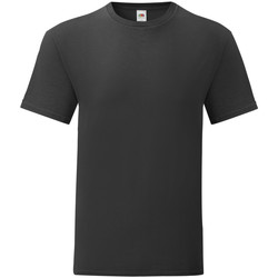 Vêtements Homme T-shirts manches courtes Fruit Of The Loom 61430 Noir