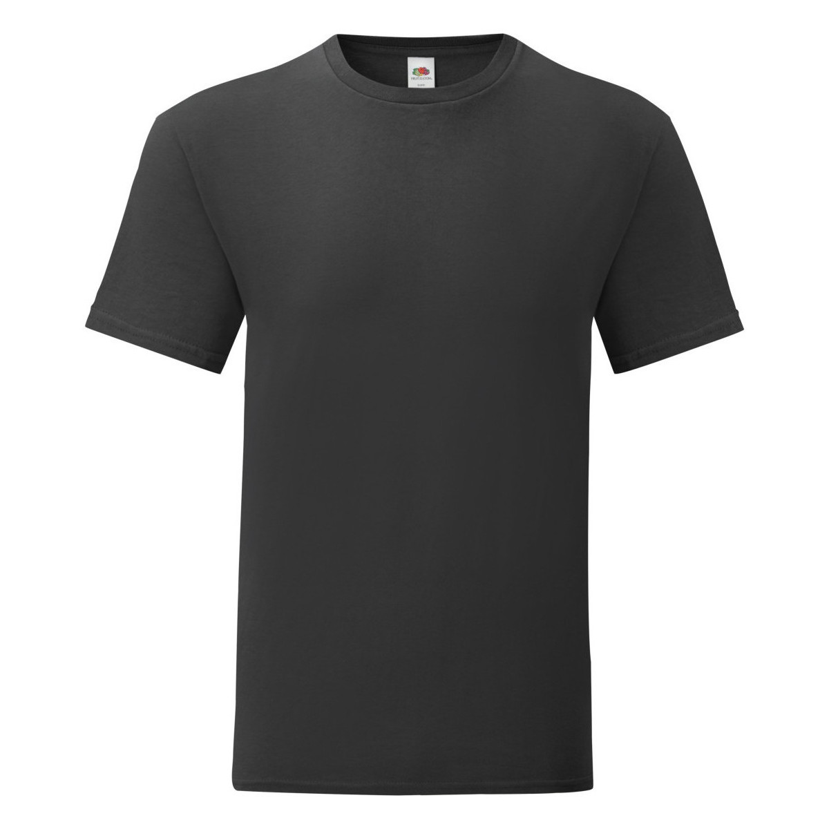 Vêtements Homme T-shirts manches longues Fruit Of The Loom Iconic 150 Noir