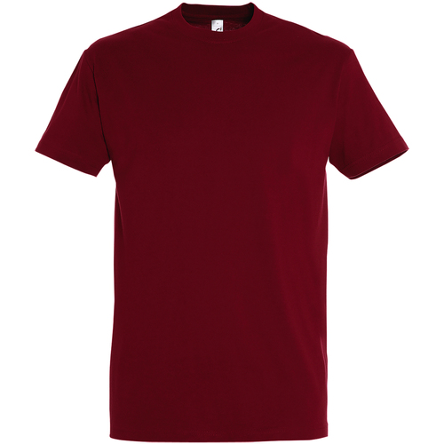 Vêtements Homme T-shirts manches courtes Sols Imperial Rouge