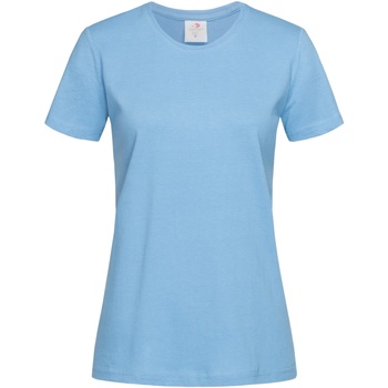 Vêtements Femme T-shirts Unisex manches longues Stedman  Bleu