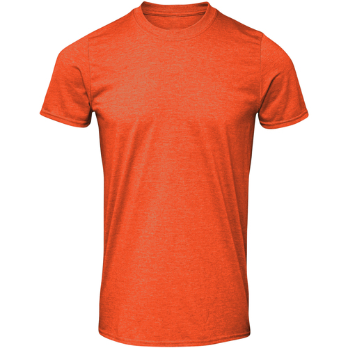 Vêtements m2010417a T-shirts manches longues Gildan Soft Style Orange
