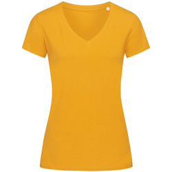 Vêtements Femme T-shirts manches courtes Stedman Stars Janet Jaune foncé