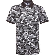 versace jeans couture logo print polo shirt item