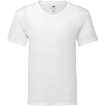 Vêtements Homme T-shirts manches courtes Fruit Of The Loom 61426 Blanc