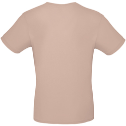 Vêtements Homme T-shirts manches courtes B And C TU01T Rose pâle