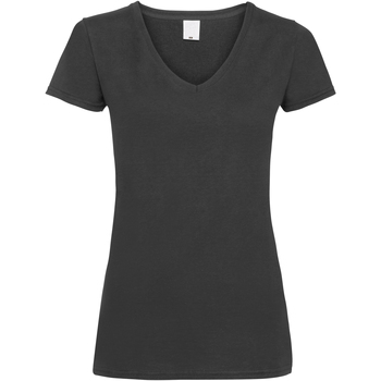 Vêtements Femme T-shirts manches courtes Universal Textiles Value Noir
