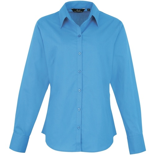 Vêtements Femme Chemises / Chemisiers Premier PR300 Bleu