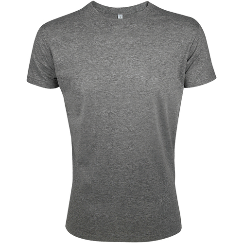 Vêtements Homme T-shirt with puff sleeves Sols 10553 Gris