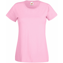 Vêtements Femme T-shirts manches courtes Universal Textiles 61372 Rose pastel