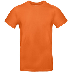Vêtements Homme T-shirts manches courtes B And C TU03T Orange clair