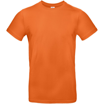 Vêtements Homme T-shirts manches longues B And C TU03T Orange