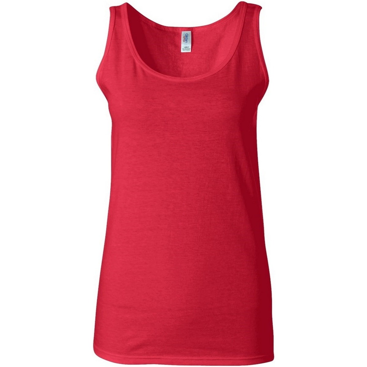 Vêtements Femme Débardeurs / T-shirts sans manche Gildan 64200L Rouge