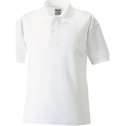 Vêtements Enfant T-shirts & Polos Jerzees Schoolgear 539B Blanc
