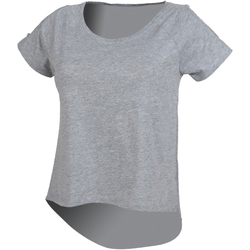 Vêtements Femme T-shirts manches courtes Skinni Fit SK233 Gris