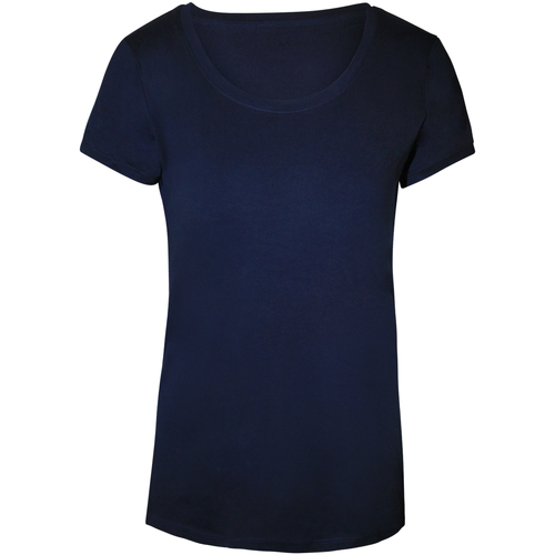Vêtements Femme T-shirts manches longues Stedman Stars Megan Bleu