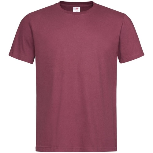 Vêtements T-shirts manches longues Stedman  Rouge